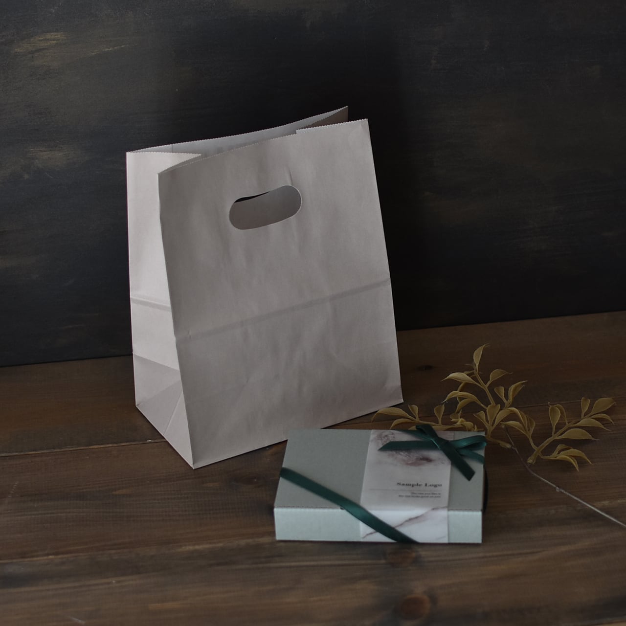 紙袋（平袋・角底袋） | 小さな箱屋 リトルアンツキューブ ラッピング