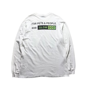 vintage 1990’s GLOW DOG long sleeves tee
