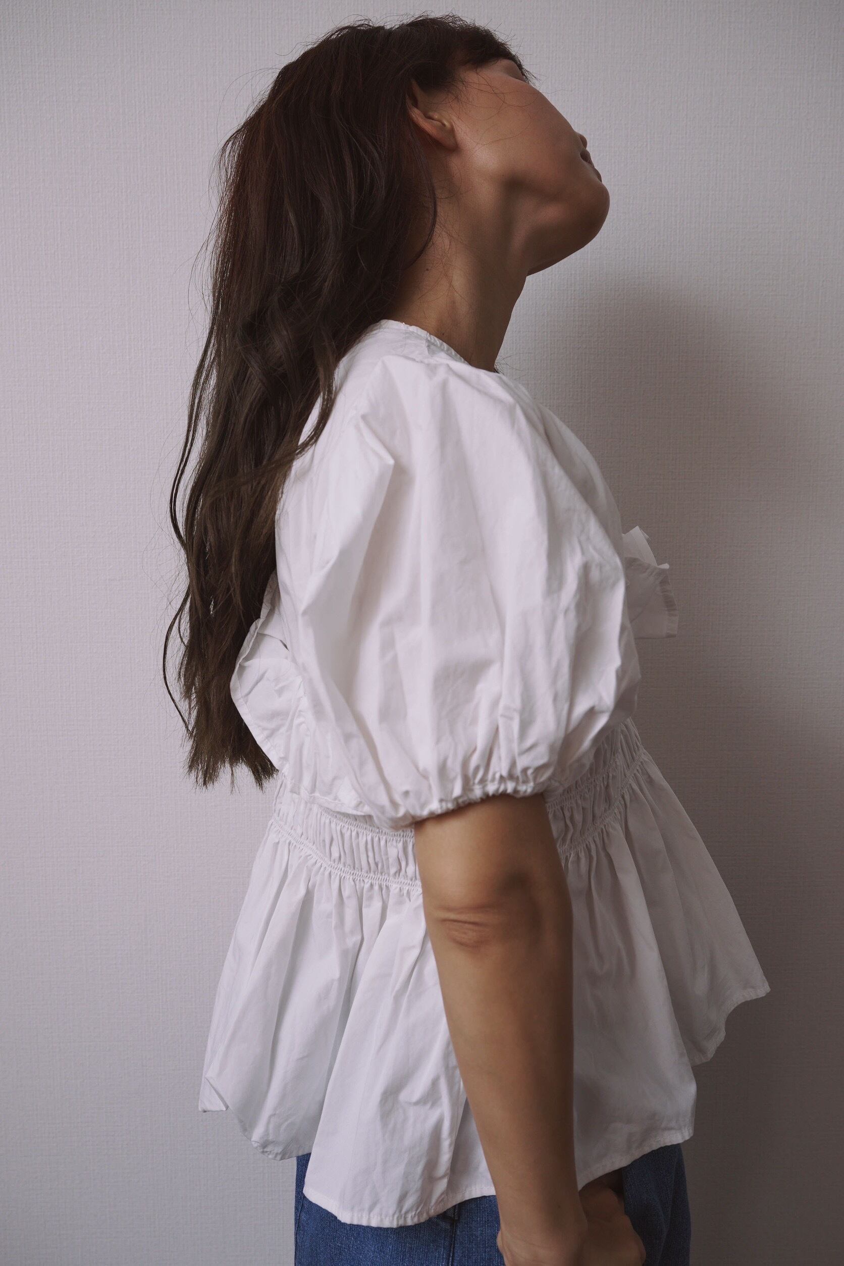 Louise blouse/white | papier.official