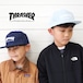 THRASHER スラッシャー キッズ MAG LOGO デニム 平つばキャップ 25TH-C01K 子供 帽子 男の子 女の子 秋冬