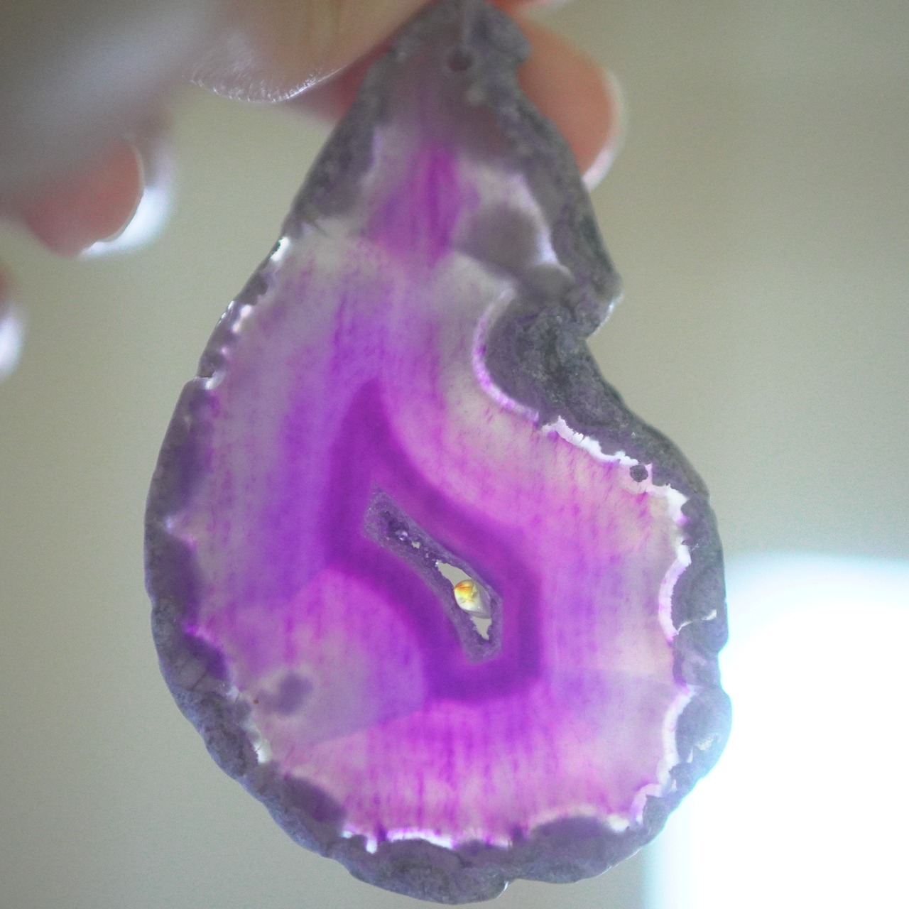 Rainbow Garden 02 - アゲートヒーリングチャイム / Agate Sun Catcher Wind Chime 961