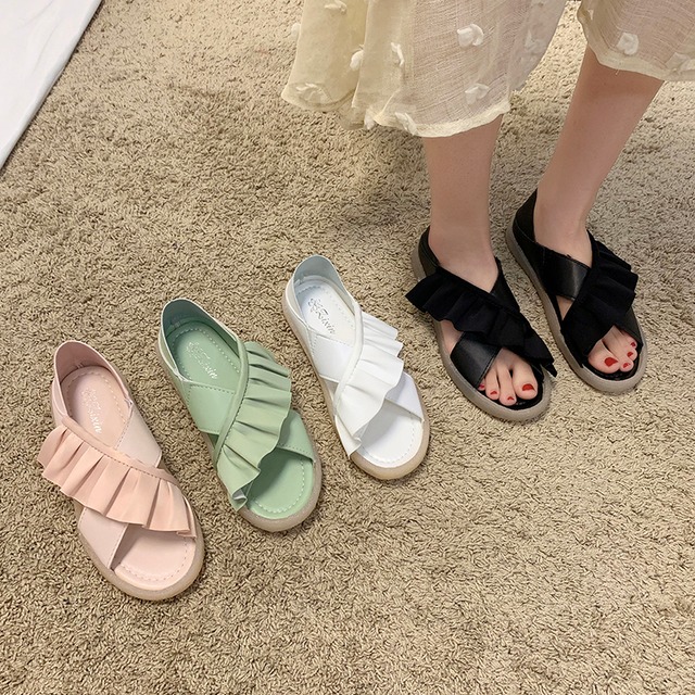 サンダルサマースタイルレッドカジュアル 靴 シューズ 夏物 部族の婦人靴87154088626