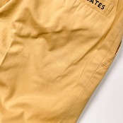 PEARLY GATES パーリーゲイツ 2タック コットン チノ パンツ 1/イエロー系 メンズ ゴルフウェア スポーツ 日本製