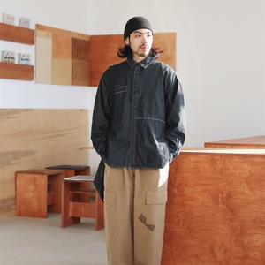 ステッチ ディテール デニムシャツ ジャケット K5371