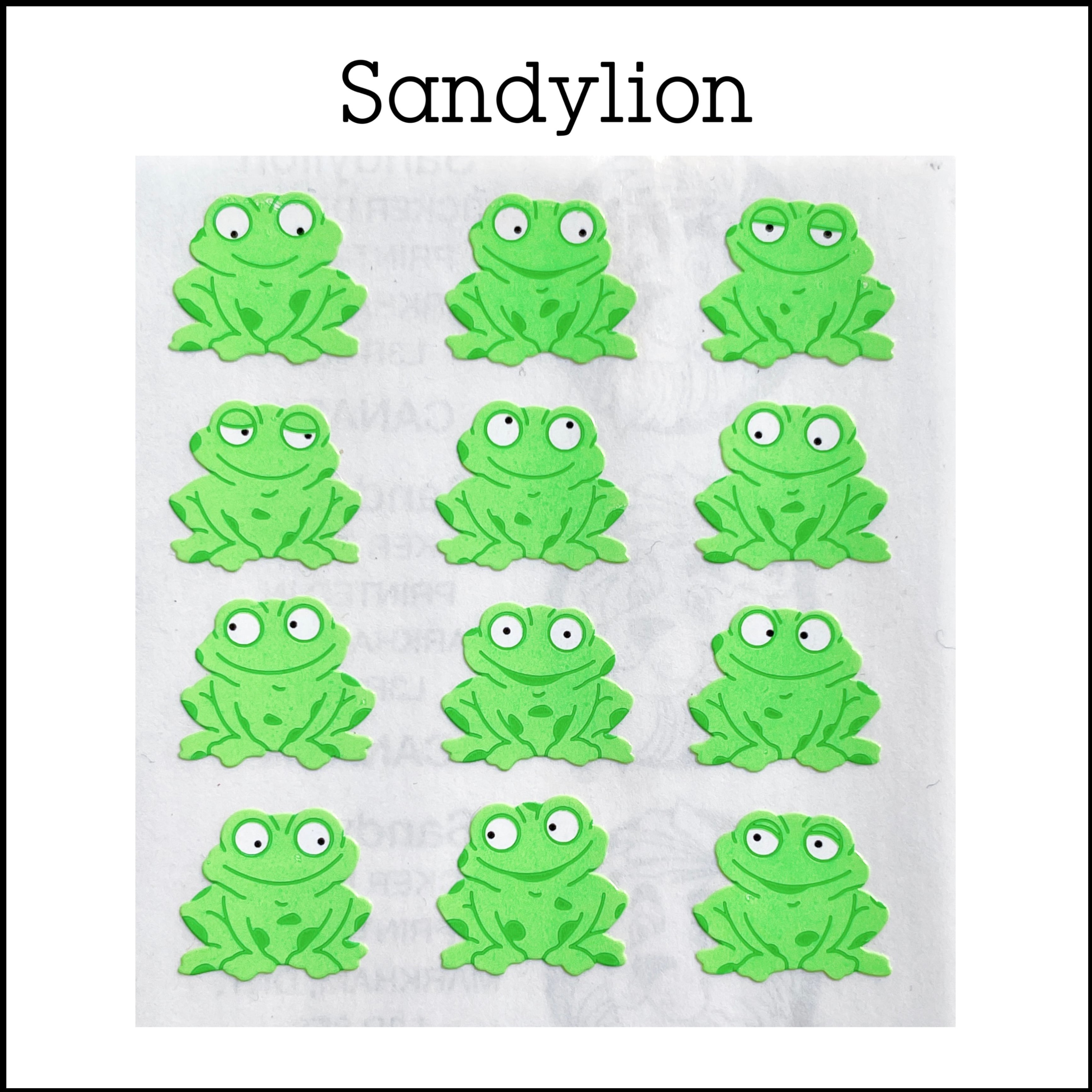 Sandylion♡表情色々カエルさん/蛙・Mini Frogs サンディ Sandylion♡表情色々カエルさん/蛙・Mini Frogs サンディ
