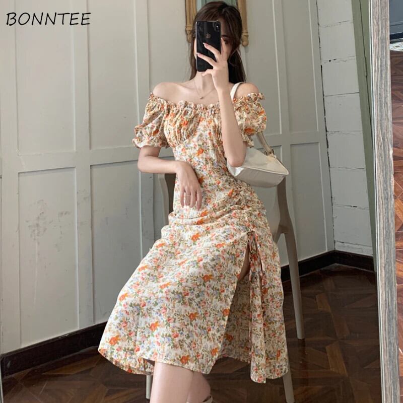 ROBE de FLEURS ドレス ブルー xs ROBE de FLEURS ブルー ミニドレス XSサイズあり【ROBE de FLEURS