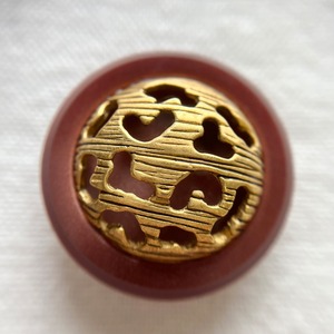 透かしマットゴールド×レンガ 30㎜