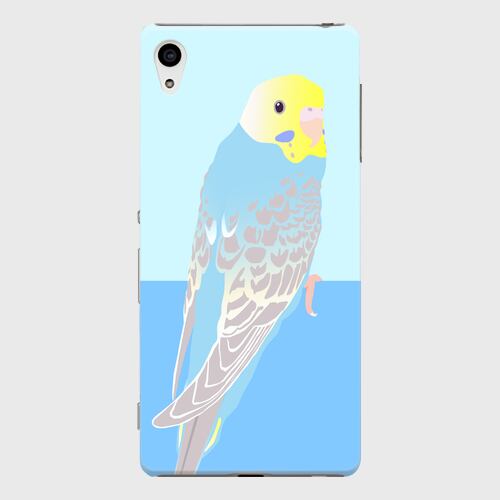 Xperia Z4 セキセイインコ パステルカラーレインボー 男女選べます