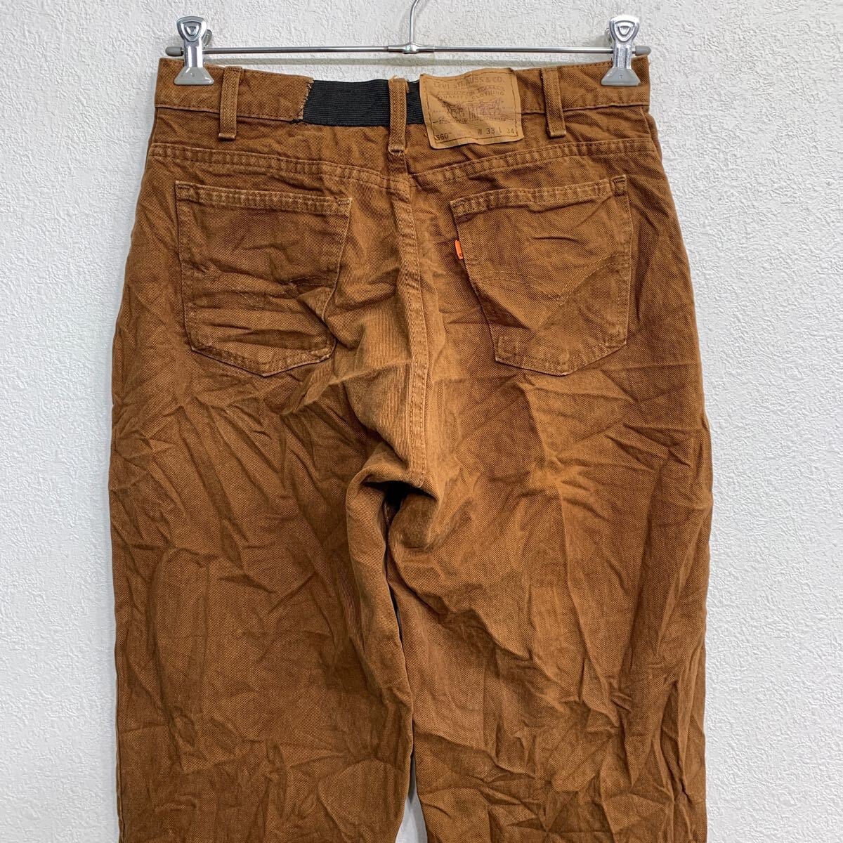 Levi's 560 デニムパンツ W33 リーバイス ルーズフィット オレンジタブ