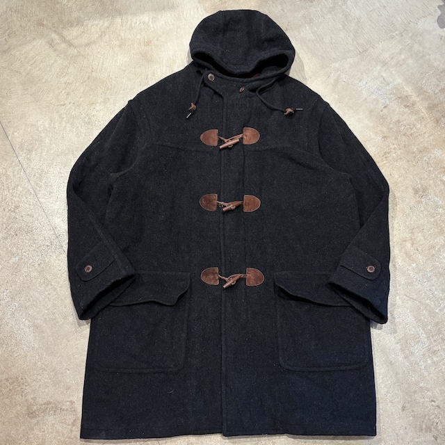 LAND'S END DOFFLE COAT BLACK