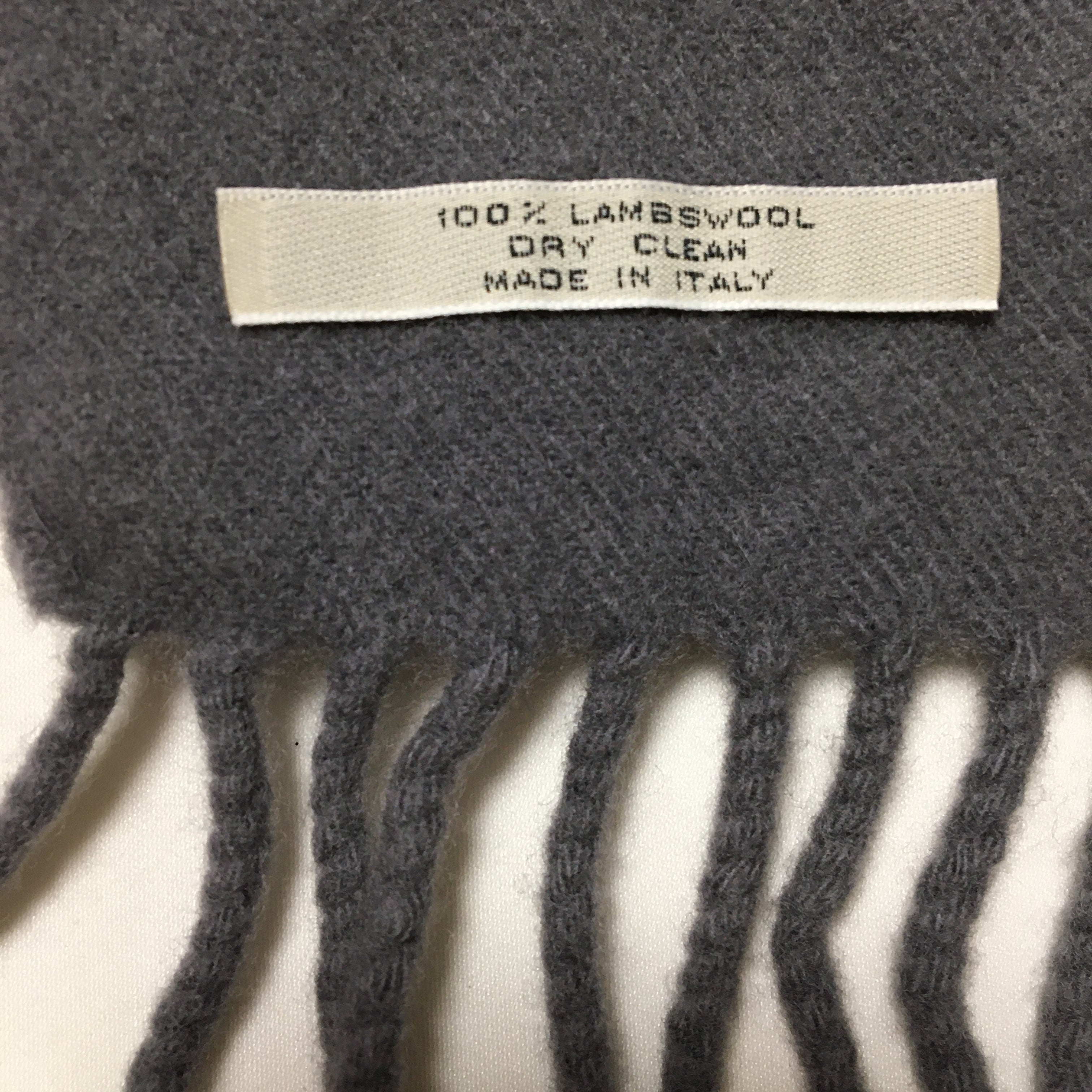 correges muffler クレージュ マフラー グレー | AKUBI -アクビ-