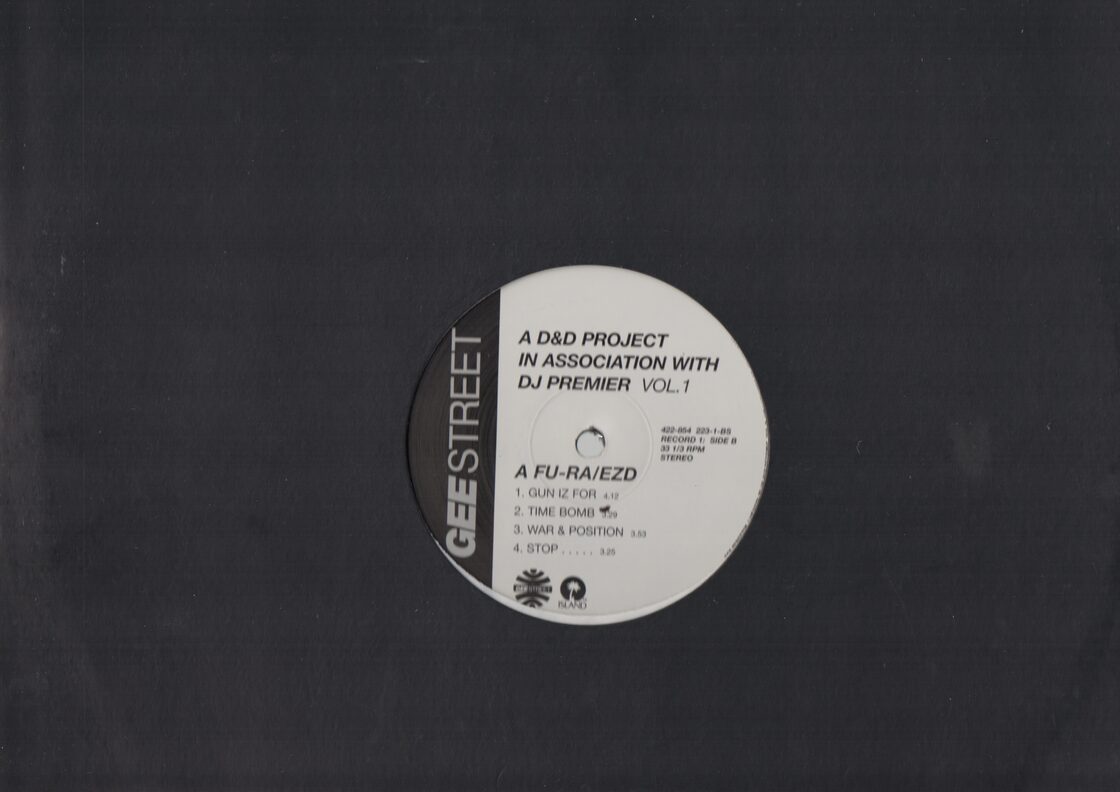 12inch】AFU-RA/EZD / A D&D PROJECT IN ASSOCIATION WITH DJ PREMIER 