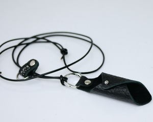 BR712/ Leather necklace(Glasses/Pen holder)