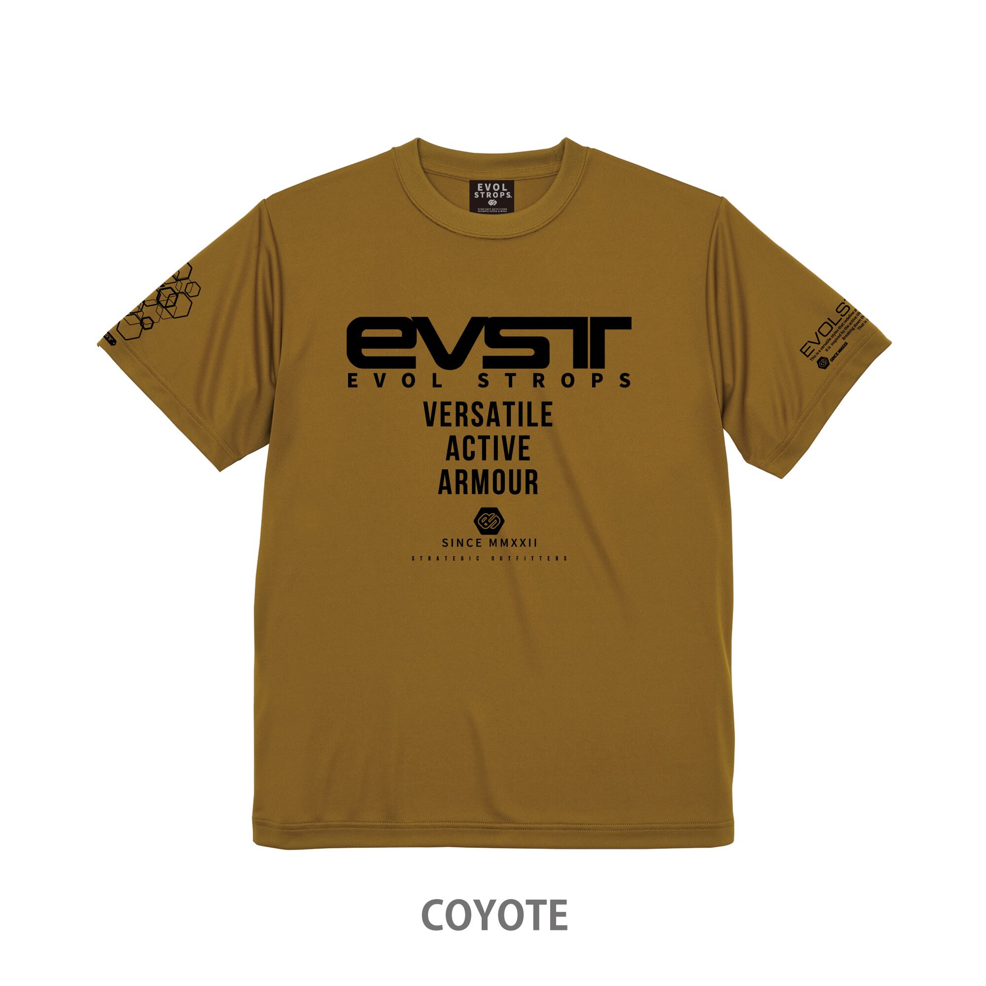 EVOL STROPS / 22SS-004 シルキードライ Tシャツ