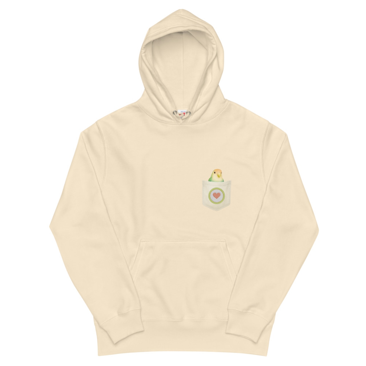 inco-z | Unisex フーディ コザクラ_sea green pocket design In00049