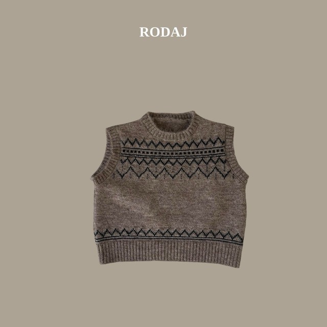 《予約/送料無料》hazel vest / RODAJ
