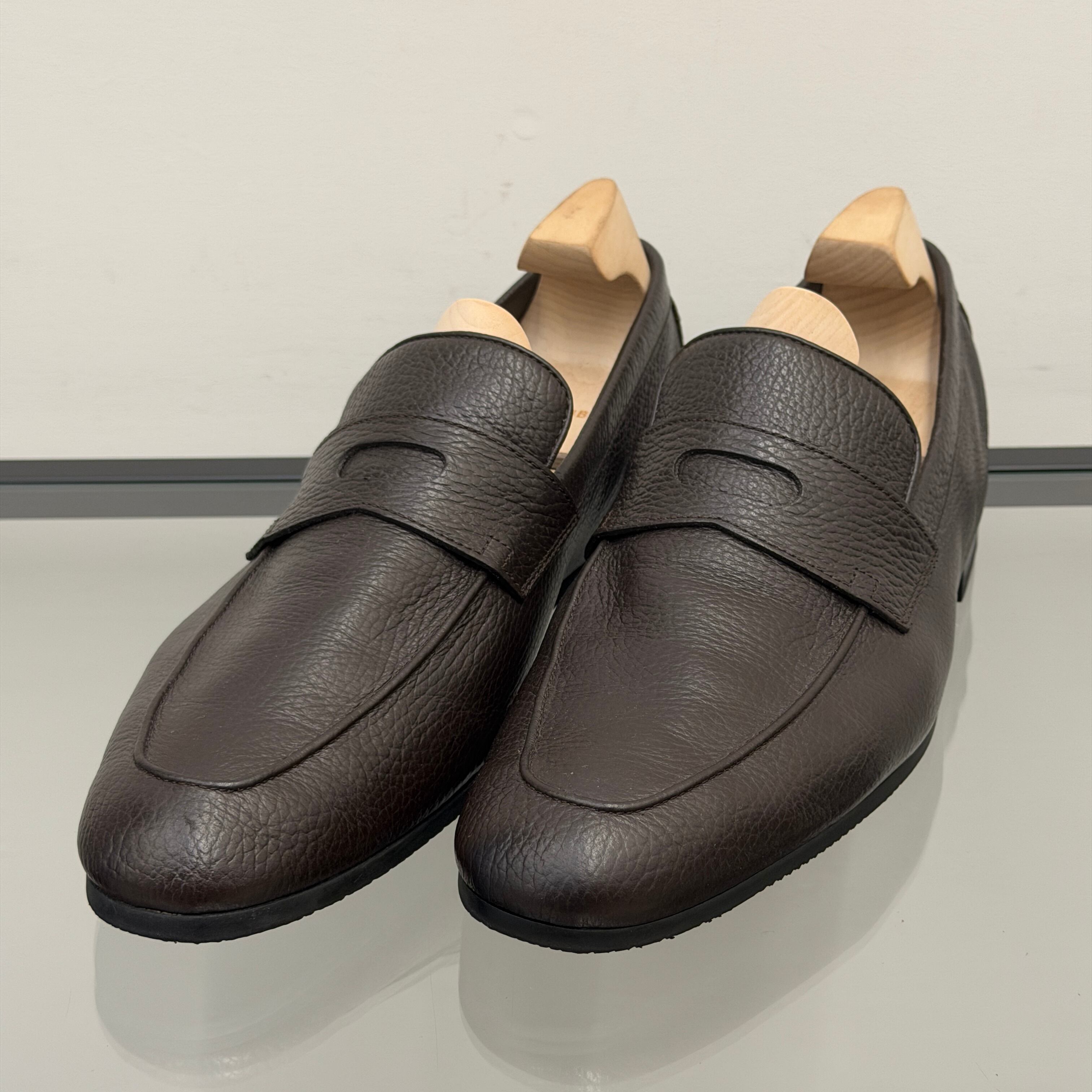 JOHN LOBB Thorne Loafers dress shoes brown 7 | ASSET VINTAGE