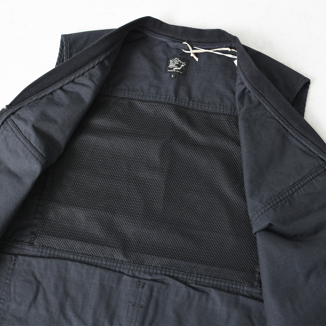 orslow [オアスロウ]UTILITY VEST -NAVY- [01-9020-02] ユーティリティ