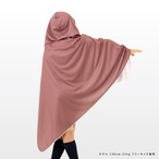 冷感アイスポンチョ（モカムース/ハートロゴ）