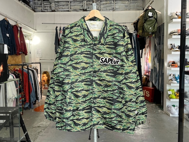 SAPEur TIGER CAMO COACH JACKET XL 09189