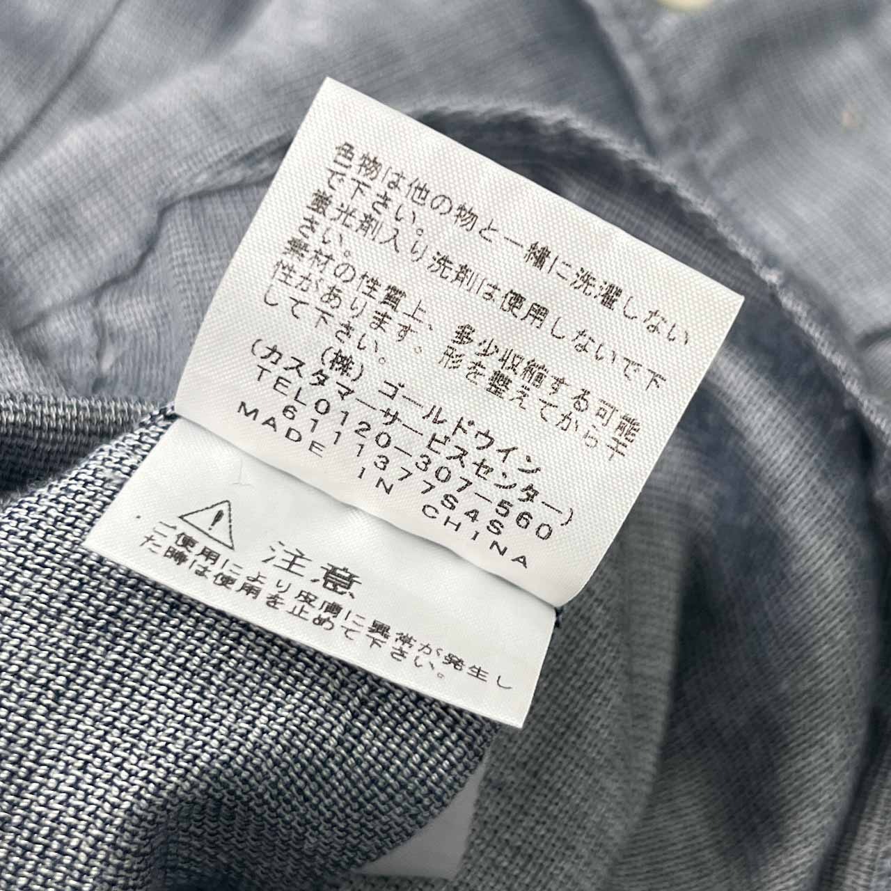 リネン混 THE NORTH FACE ノースフェイス ポケット 半袖 シャツ M/グレー系 メンズ