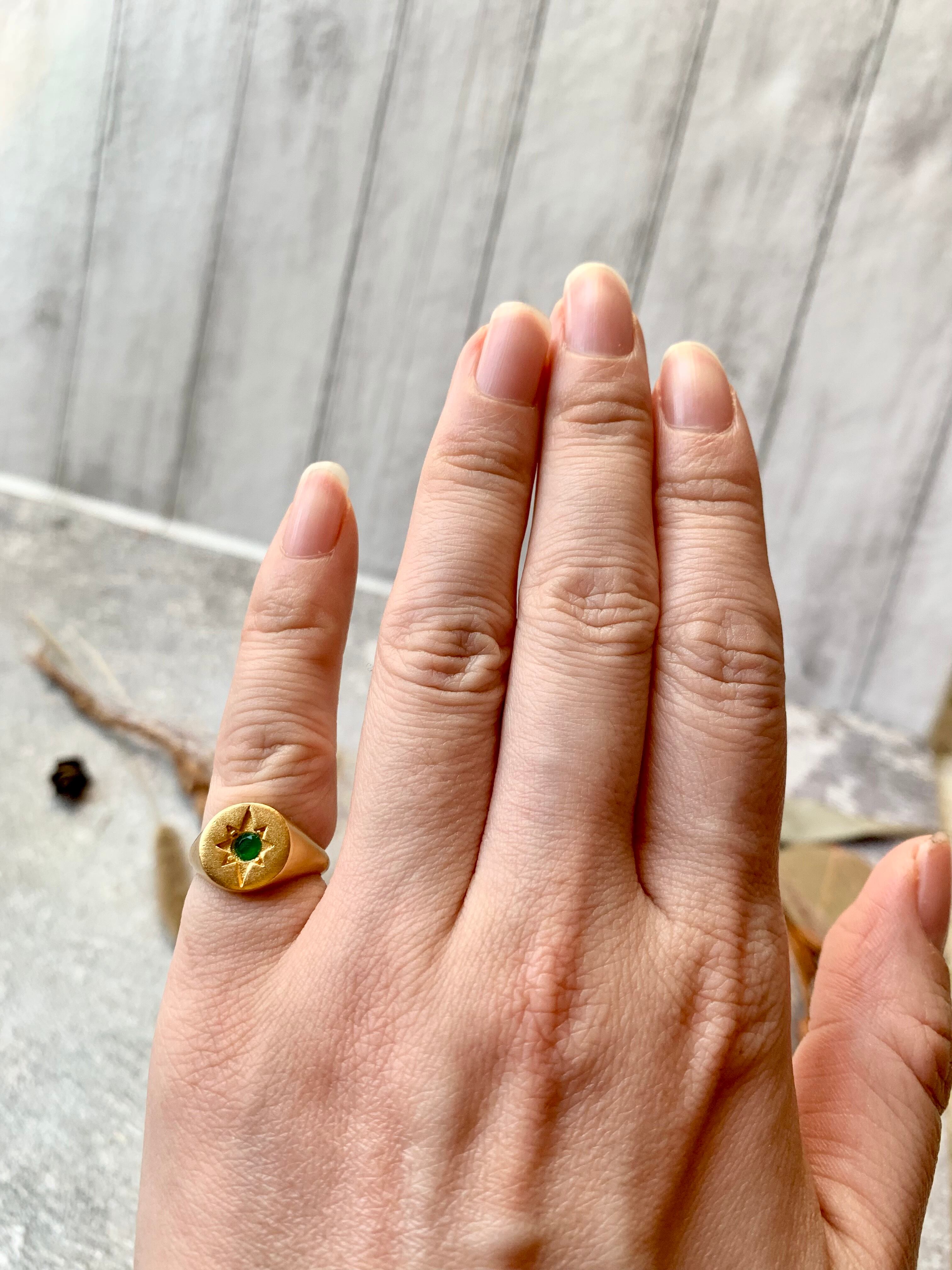 トルコジルコニアピンキーリング4D