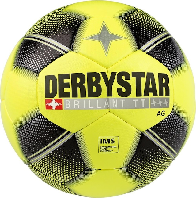 【公式】DERBYSTAR(ダービースター) サッカーボール 5号球 BRILLANT(ブリラント) TT AG 人工芝用 IMS検定球 中学生 高校生 社会人用