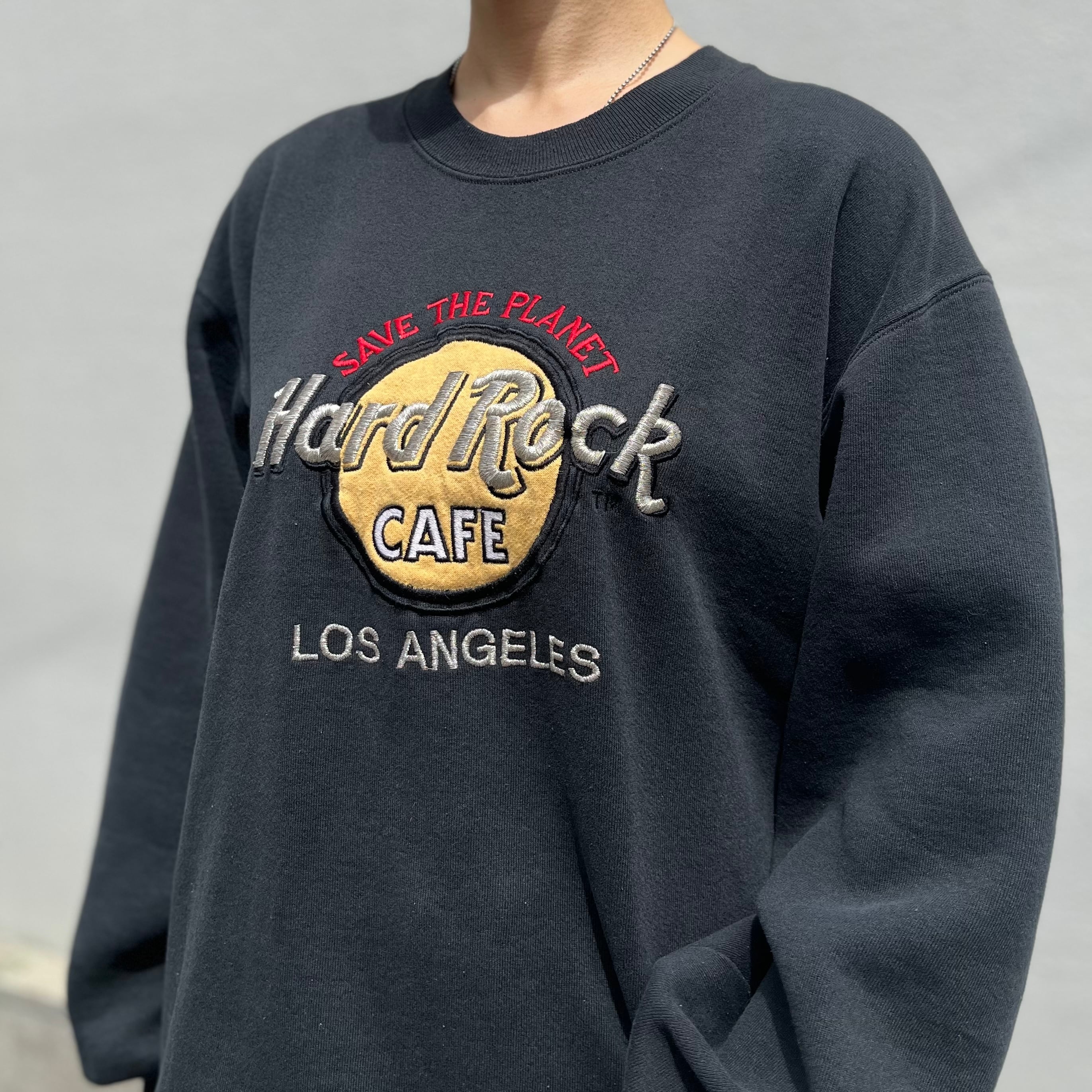 Hard Rock CAFE   LOGO PULLOVER  XL  USA製