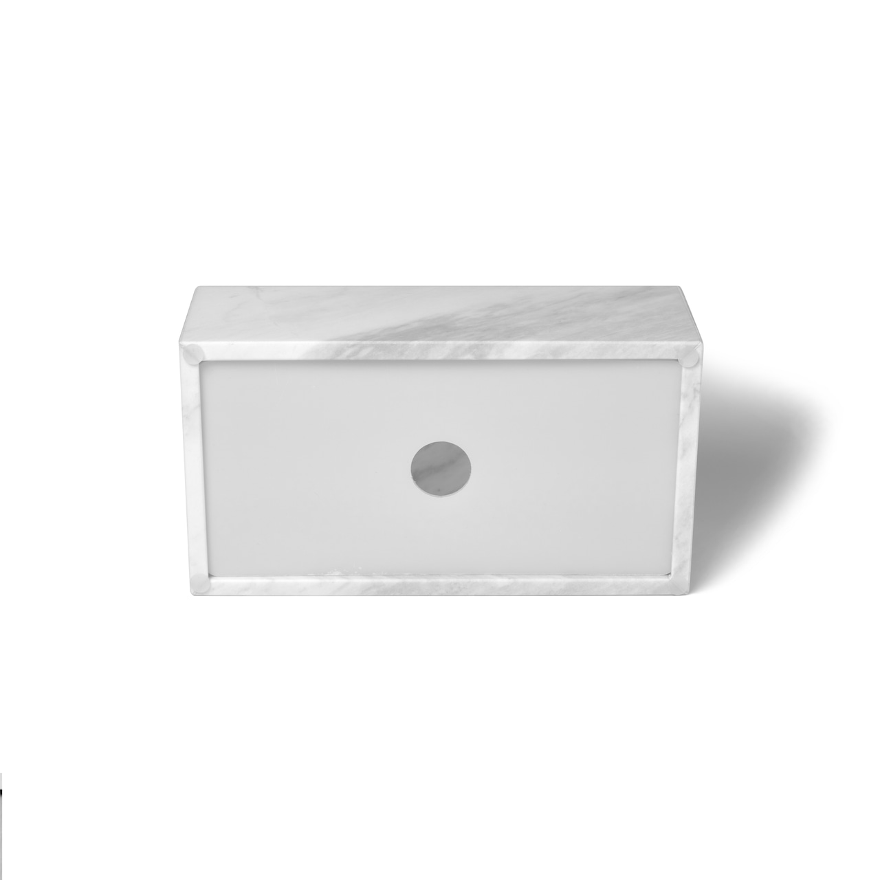 MARBLE TISSUE BOX - Jazz White Marble|大理石ティッシュケース