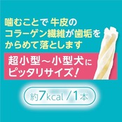 ペティオ (Petio) プラクト 歯みがきデンタルガム 超小型~小型犬 ハード 70g (プラズマ乳酸菌配合・獣医師推奨オボプロン配合)
