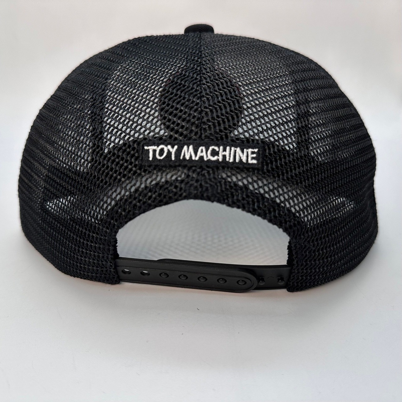 TOY MACHINE/トイマシン　フラットメッシュキャップ　ブラック