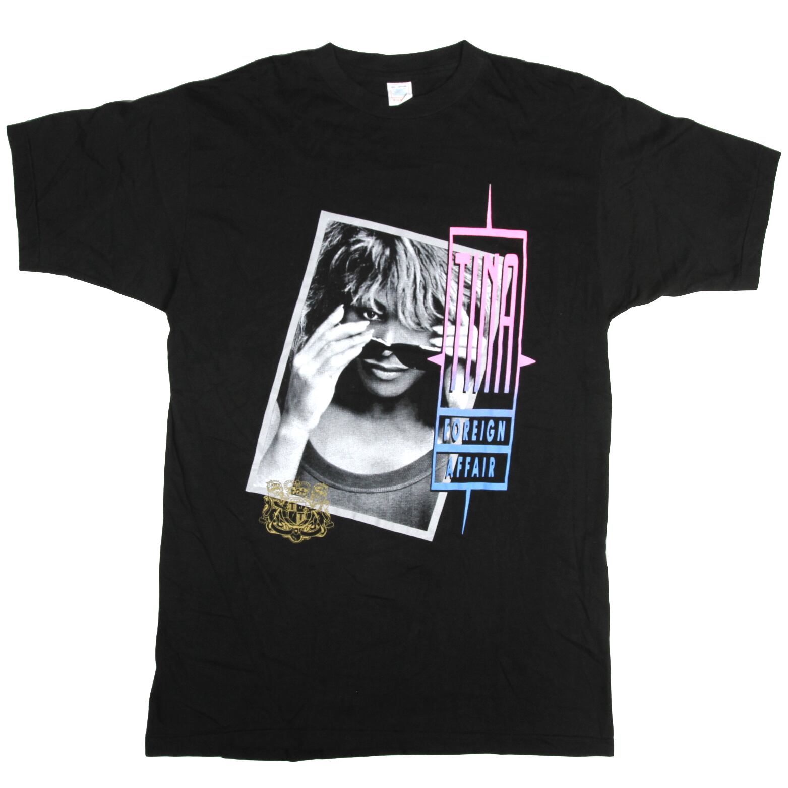 USED【XL】Vintage 90s Tina Turner 1990 Foreign Affair The Farewell Tour Tee