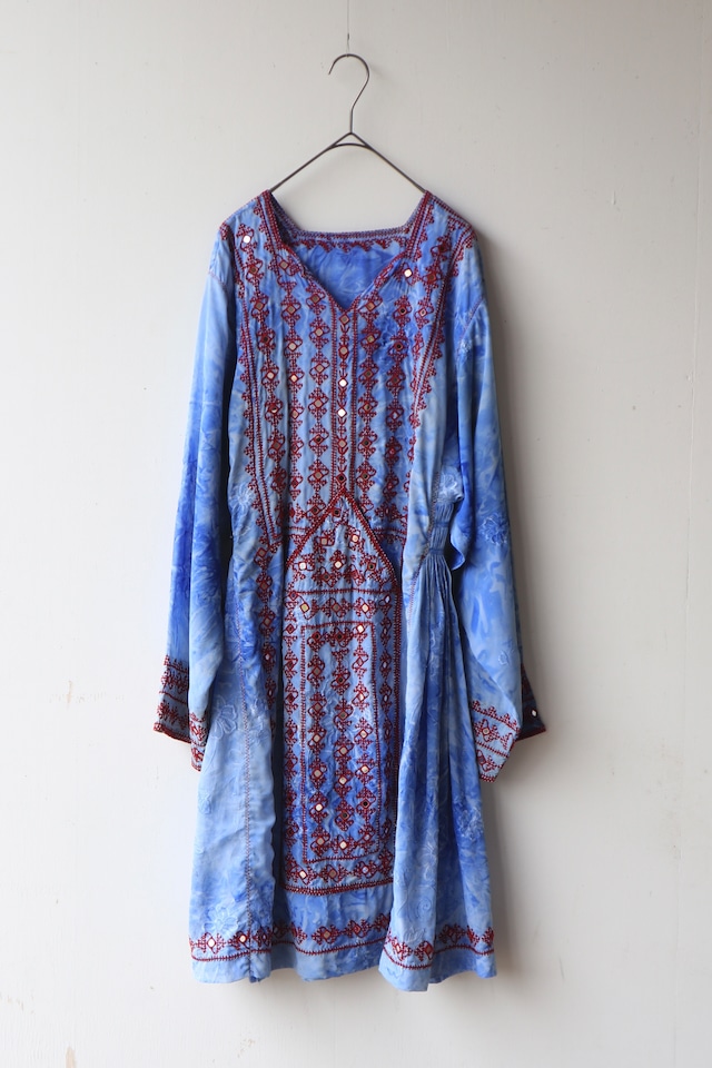 70s-80s sheer balochi dress