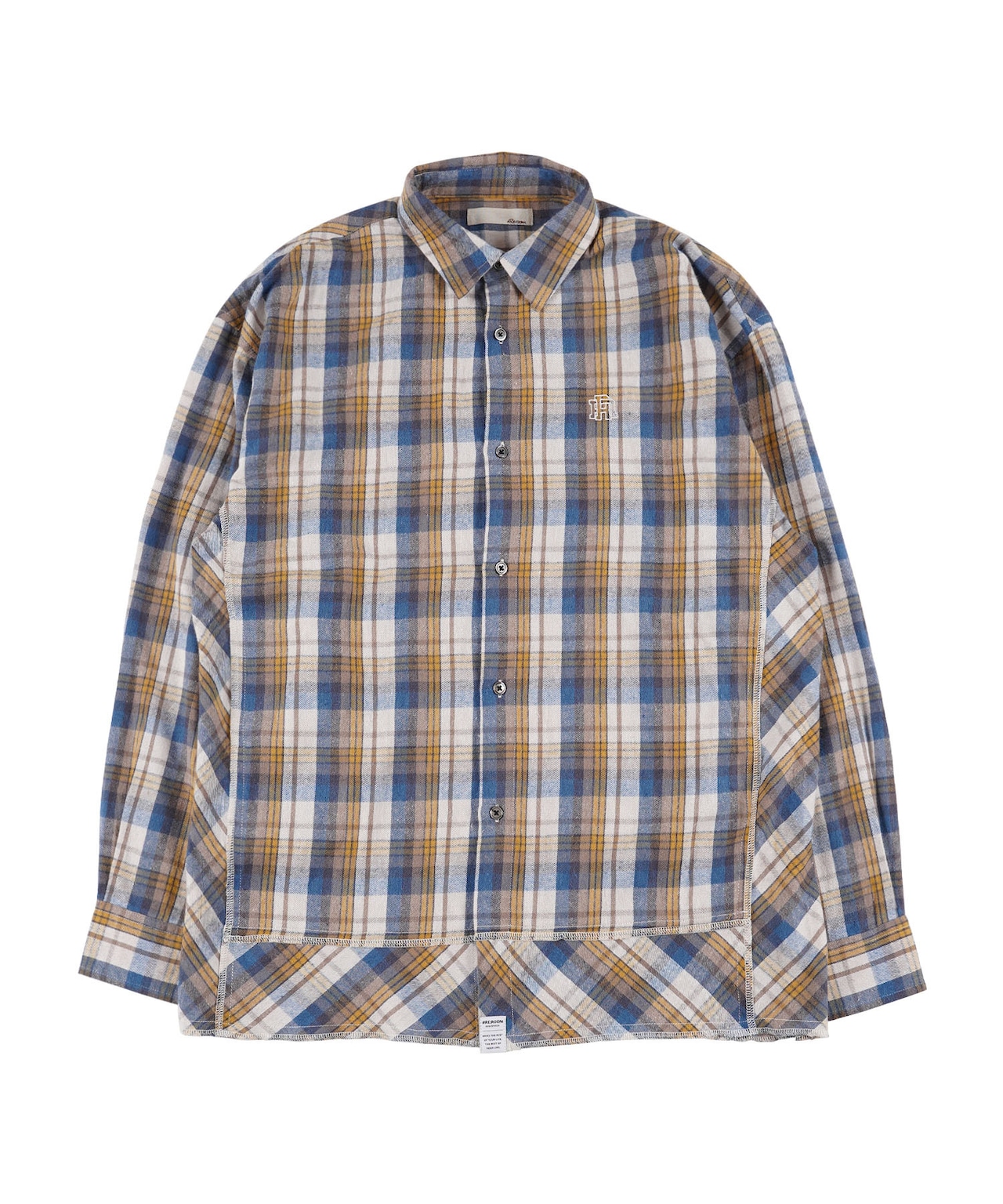 【#Re:room】SWITCHING CHECK BIG SHIRTS［RES089］