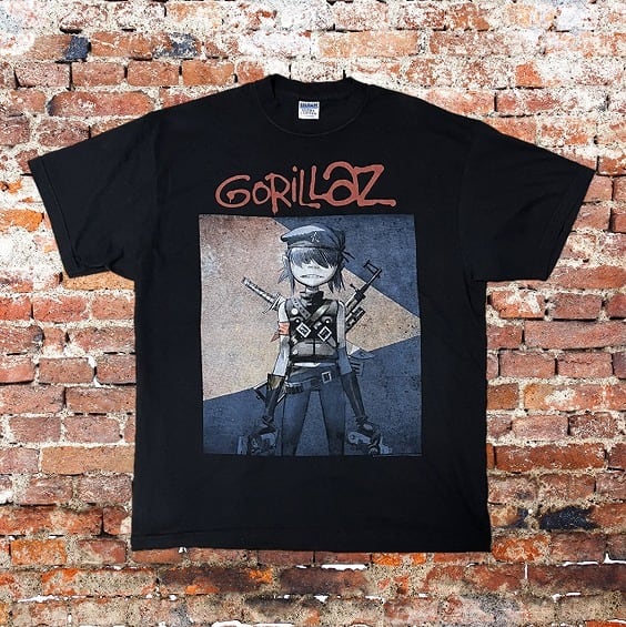 Gorillaz ゴリラズ 2010 ツアー ヴィンテージ Tシャツ Mサイズ Gorillaz 半袖 gorillaz tシャツ 古着 Gorillaz ゴリラズ Tシャツ