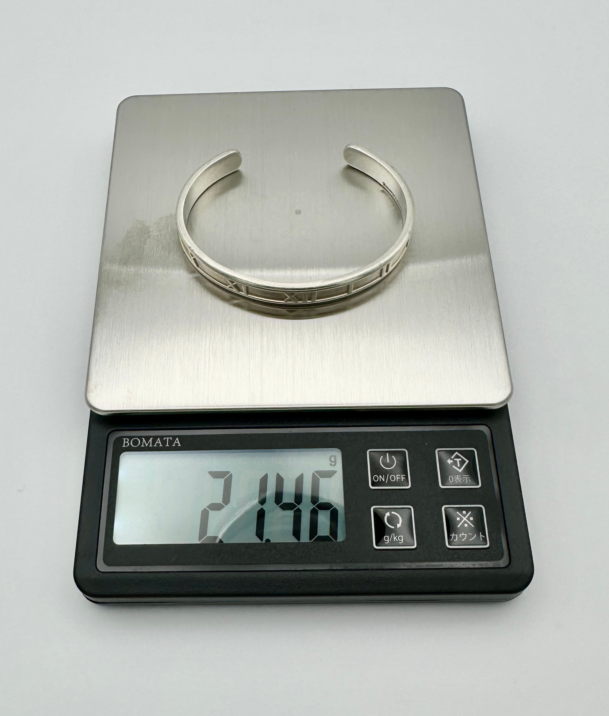 Tiffany & Co. アトラス　カフ　シルバー バングル SV925 Tiffany & Co. アトラスカフシルバー バングル SV925 【公式通販】