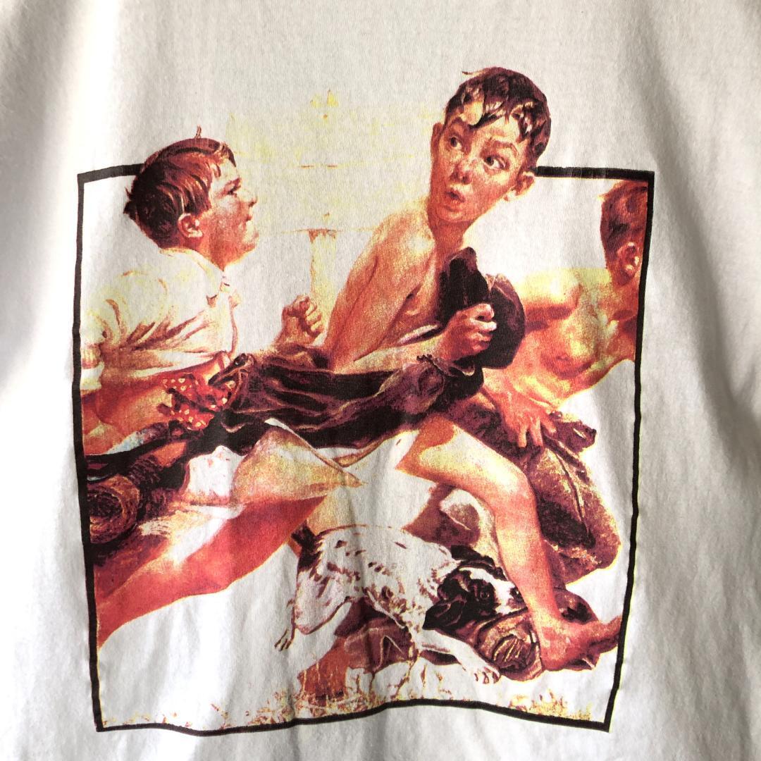 norman rockwell Tシャツ アート 90s アメリカ画家