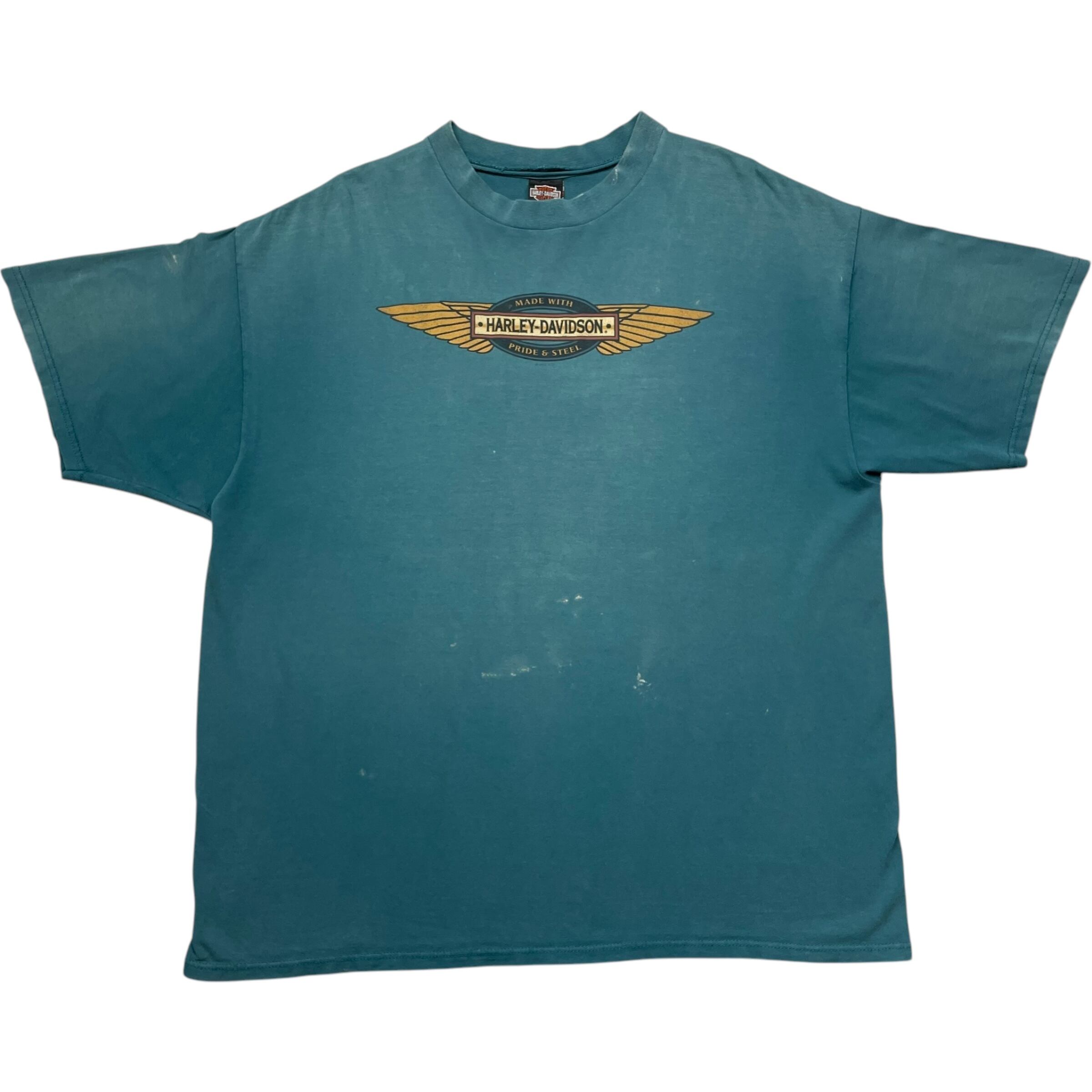《XXL》Harley-Davidson ハーレーダビッドソン Tシャツ 両面プリント USA製 90年代 vintage no.6868