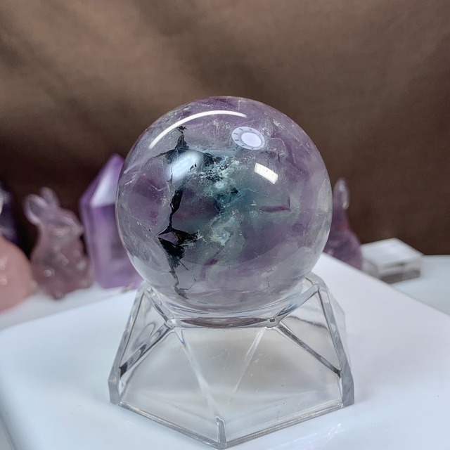 可愛いグラデーションフローライトスフィア