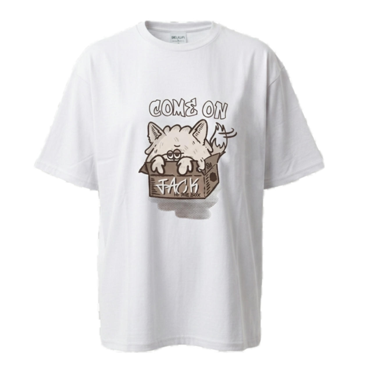 【Spooky Creatures】イタズラ大好き ジャック ねこTシャツ。 - 1