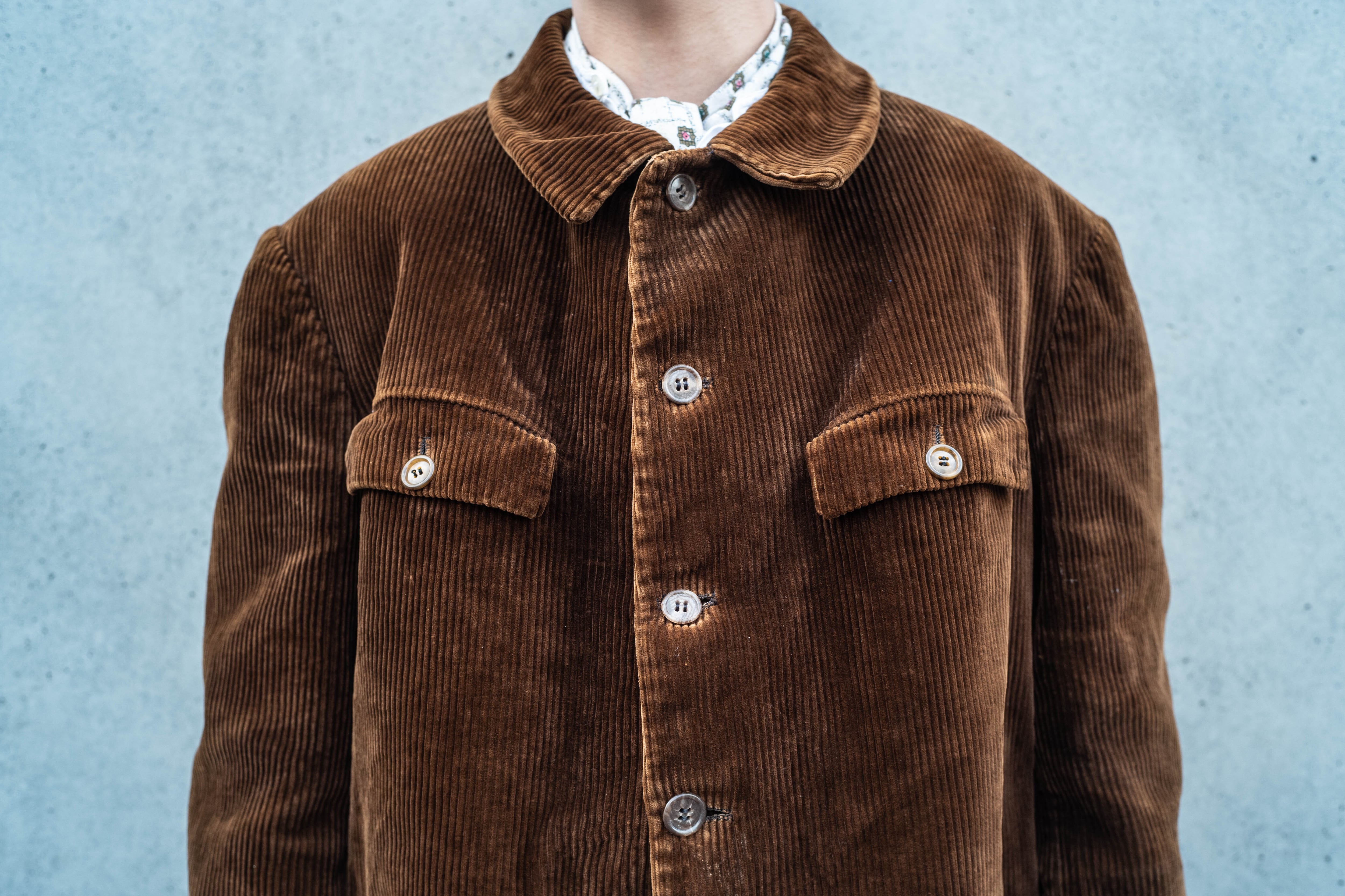 1930-40s フランス コーデュロイワークジャケット b | militaria & encore