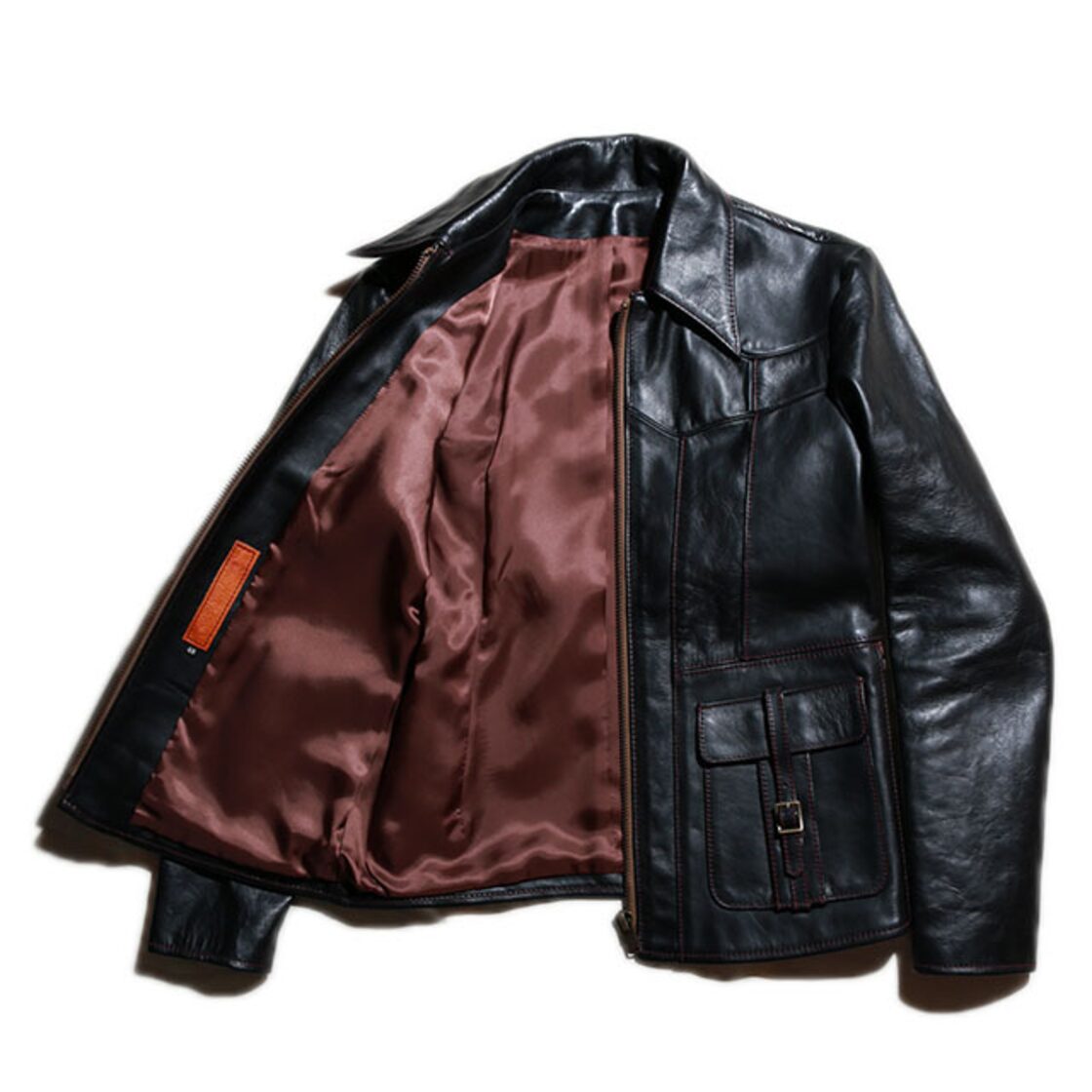 JELADO ROCKSTAR GARMENTS EASTWEST レザーJKT 「SMOKE」 キップレザー 