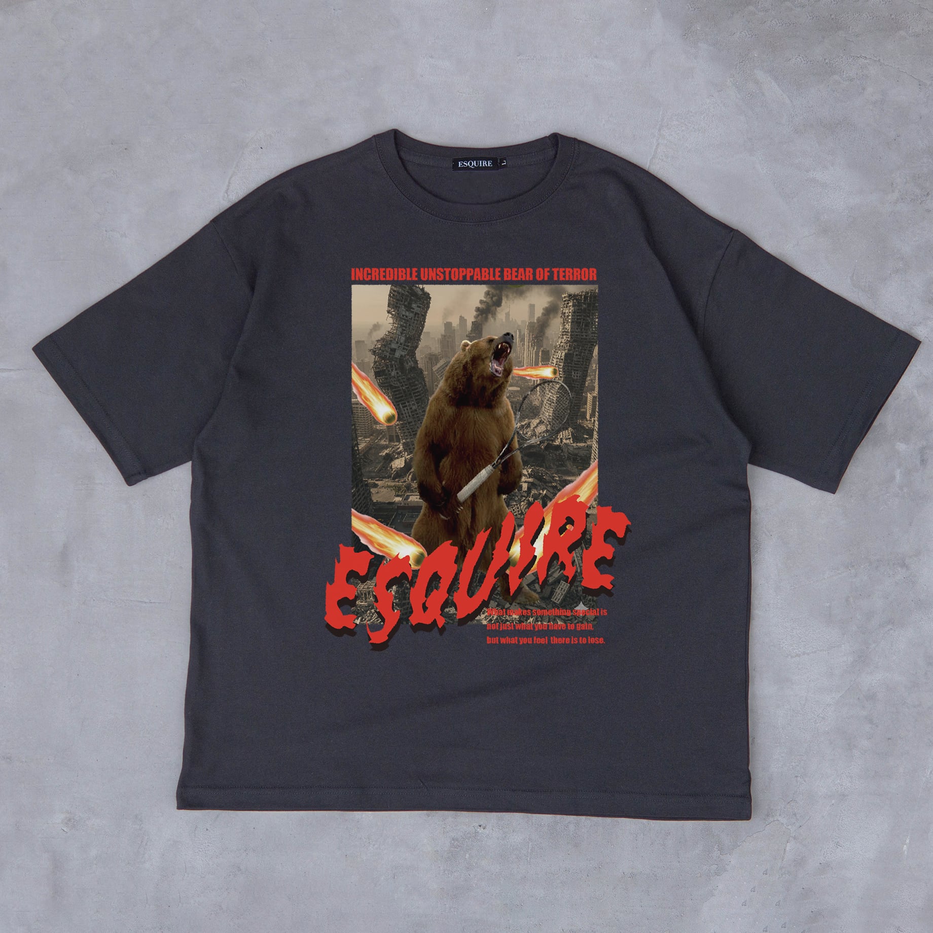 COTTON S/S ESQUIRE TEE 01 | esquire-dsgn