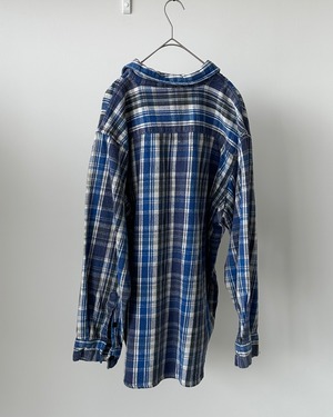 -DAKOTA- Vintage 90s XL Flannel Check Shirt