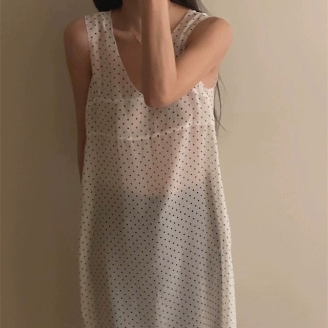 Dot Lace Dress