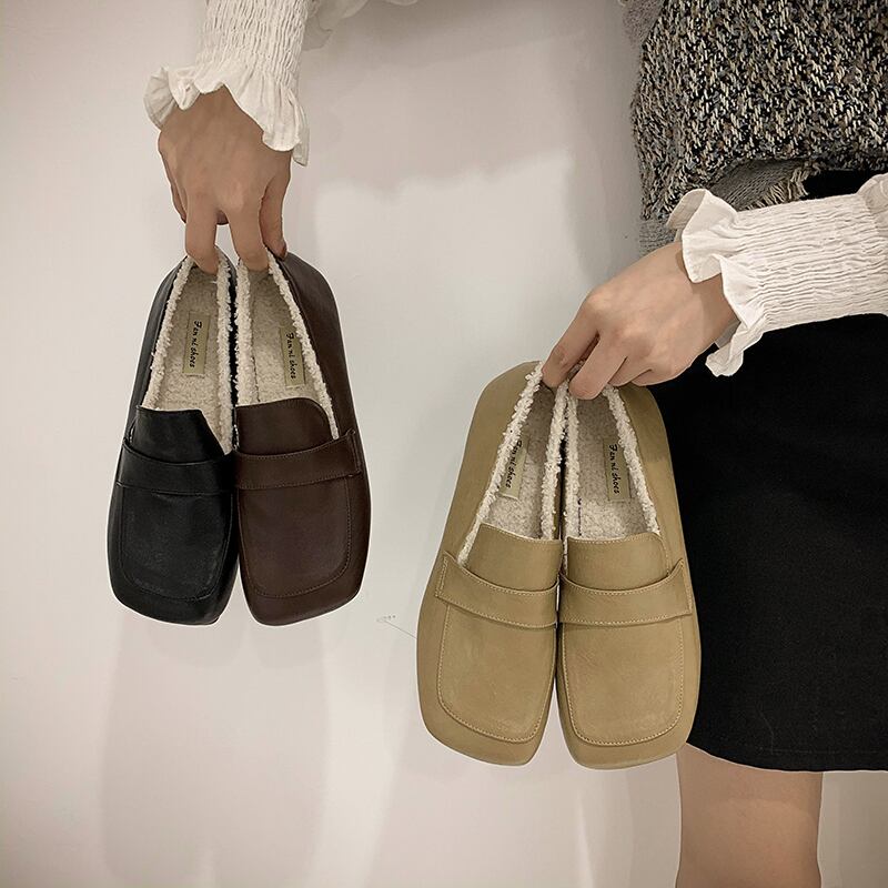 スタイルレザーウィンターセット ブラック 靴 シューズ 冬物 フェイクシューズ61952634181