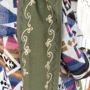 刺繍サリーバッグ