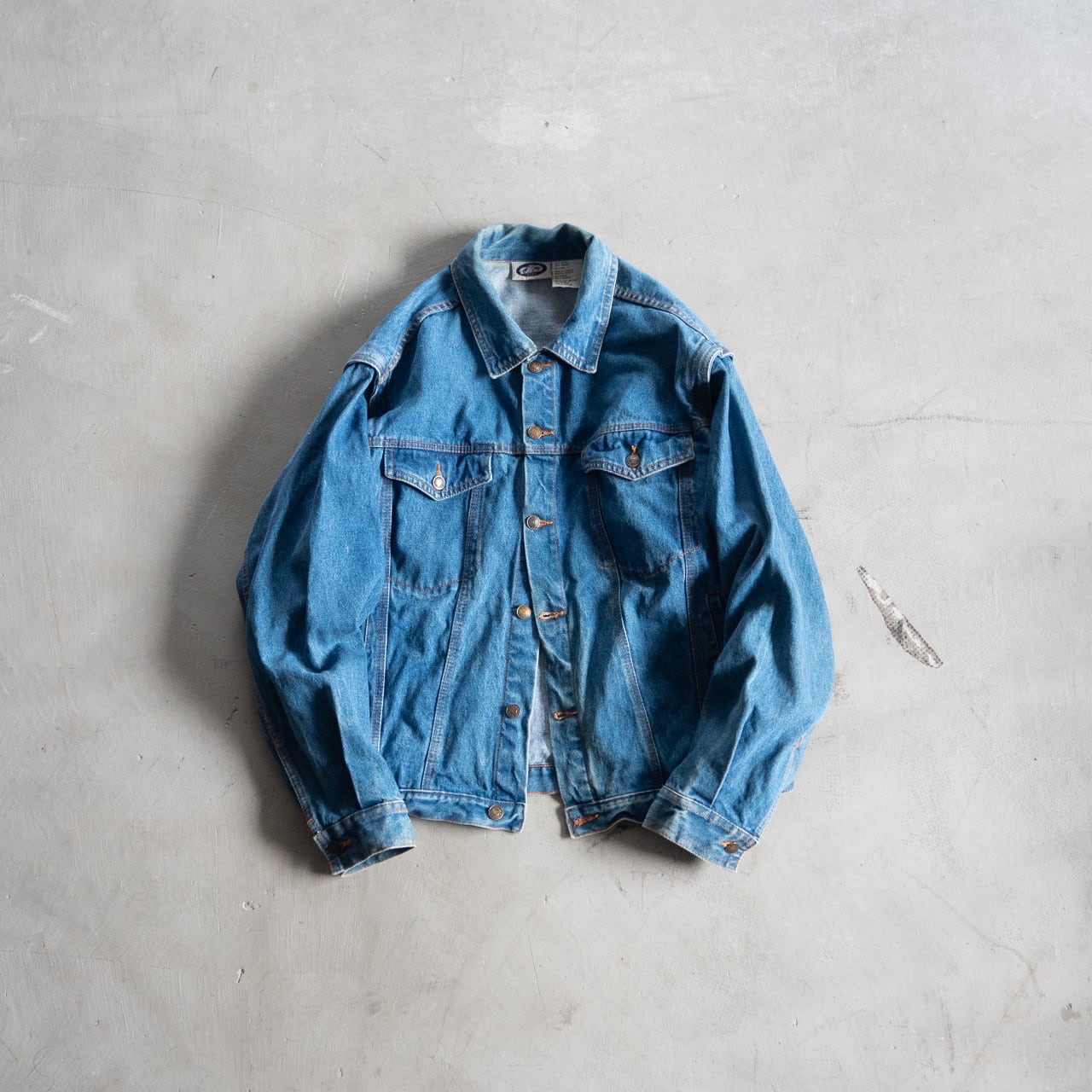 90's 90s RRL 三ツ星タグ デニムジャケット USA製 初期タグ ダブル