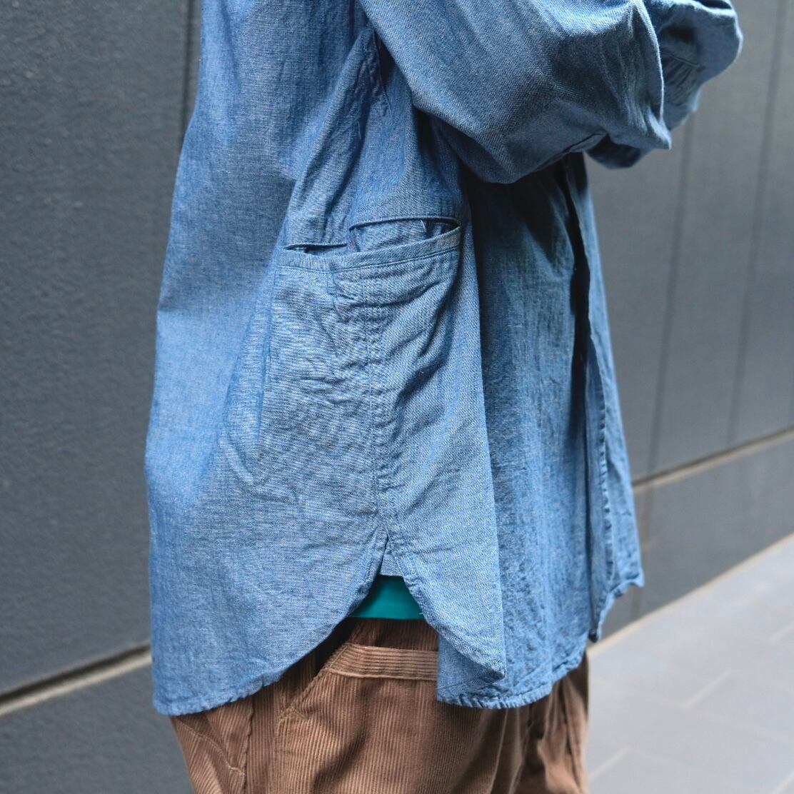 SASSAFRAS(ササフラス) / Gardening at Night Shirt 5oz Chambray
