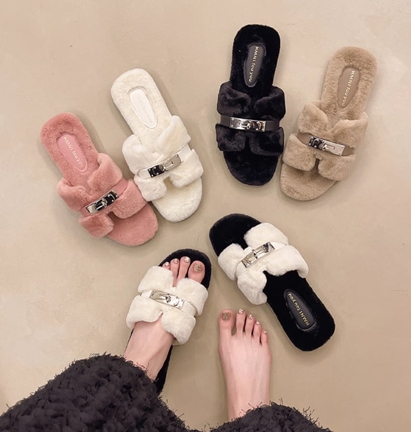 ふわふわサンダル